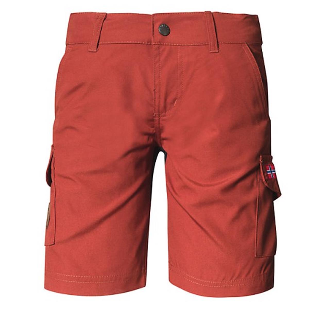 Trollkids - Hammerfest Shorts - red brown