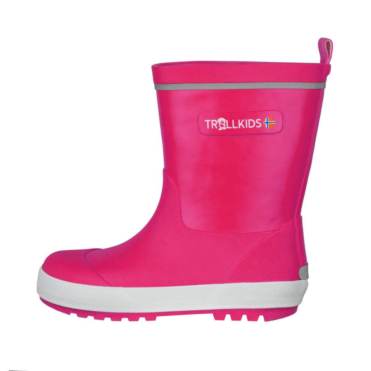 Trollkids - Lysefjord - Kinder Gummistiefel - magenta