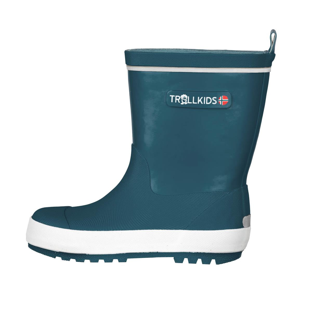 Trollkids - Lysefjord - Kinder Gummistiefel - teal