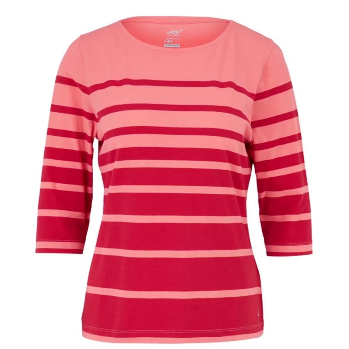 JOY - Lisa - 3/4 Arm Shirt - orange coral