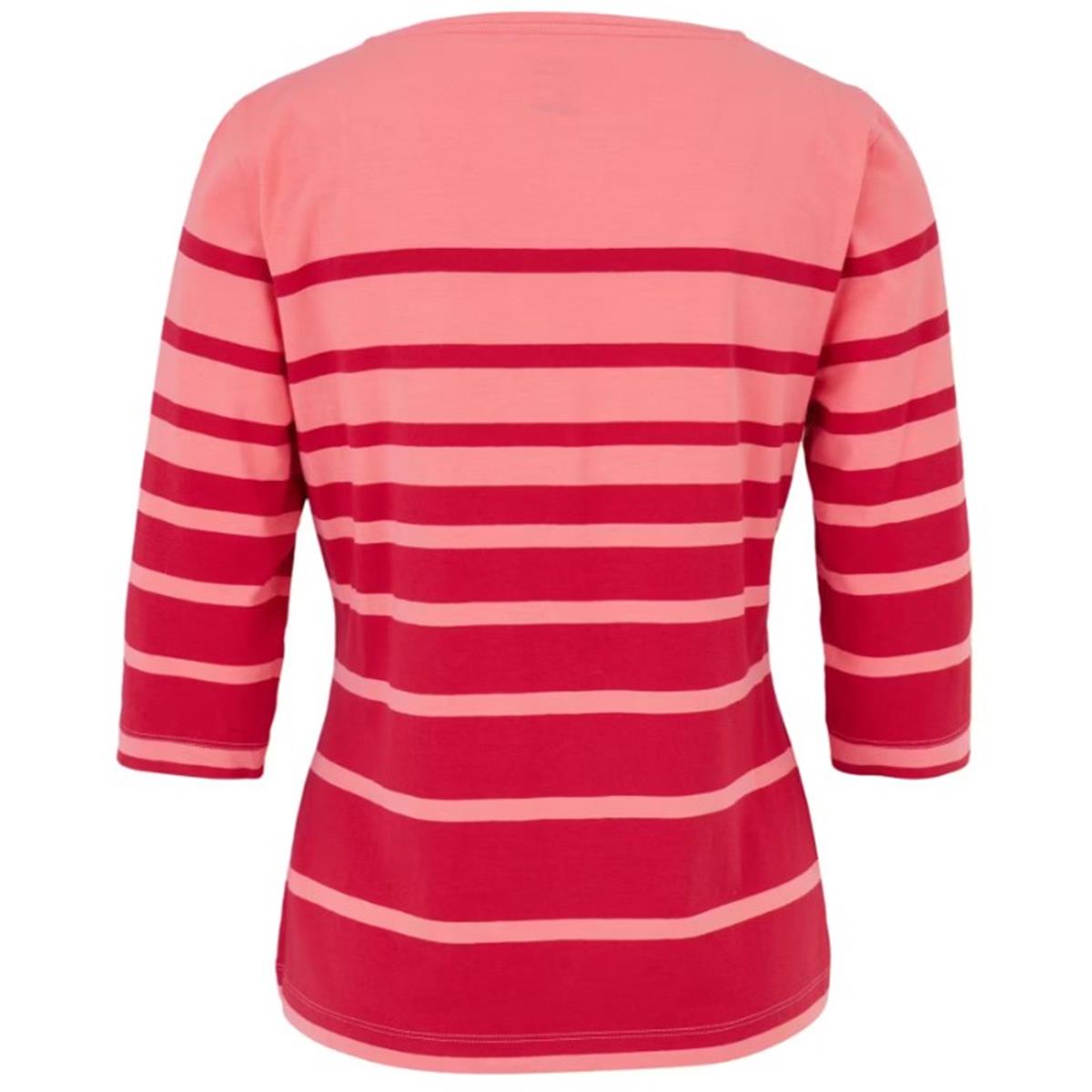 JOY - Lisa - 3/4 Arm Shirt - orange coral