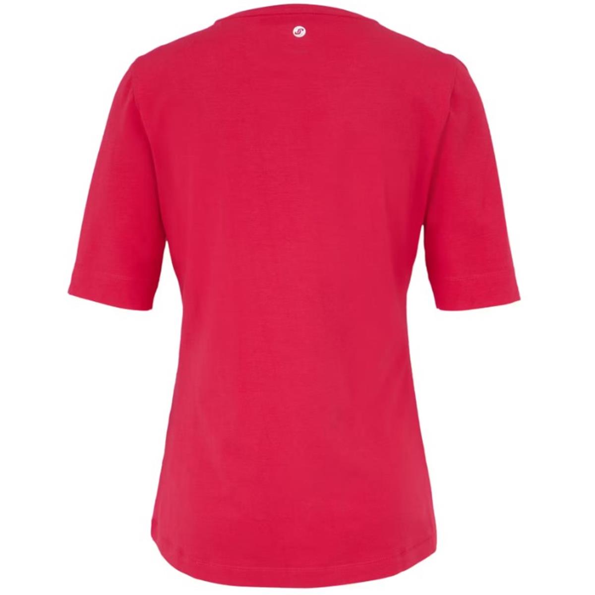 JOY - T-Shirt - Maxi - vivid crimson
