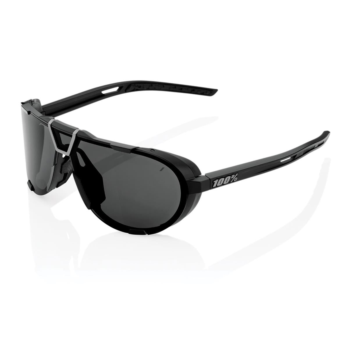 100% Westcraft Smoke Lens matte black