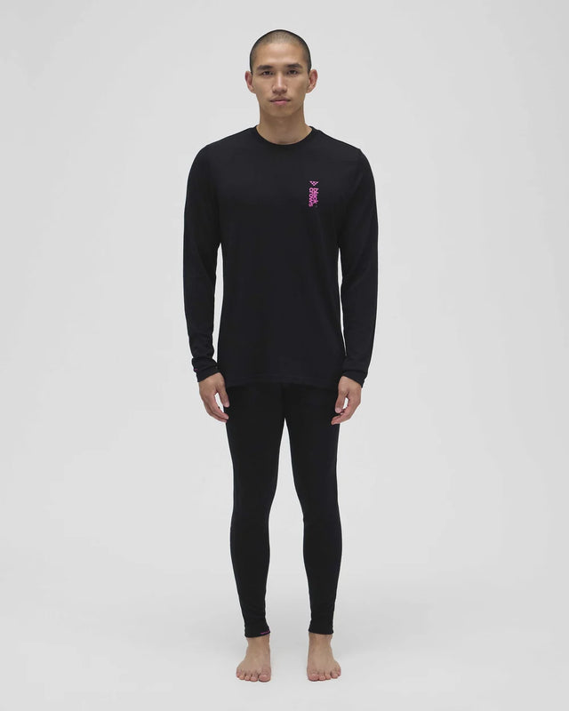 Black Crows LS Merino Crew Herren black
