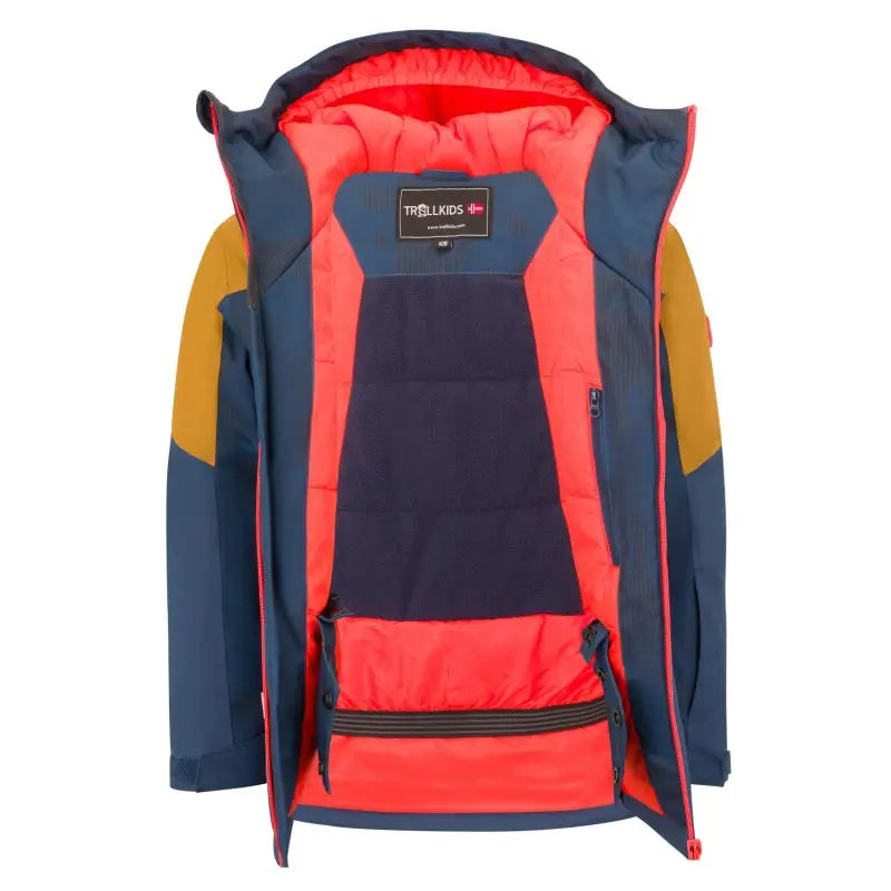 TROLLKIDS Lifjell Jacket XT bronze/mystic blue