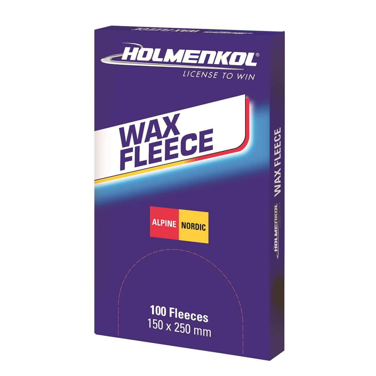 Holmenkol Wax Fleece 100 Stück 150x250mm