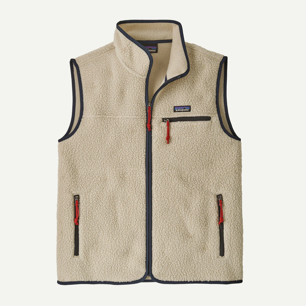 Patagonia Retro Pile Vest Herren pelican w/canopy green