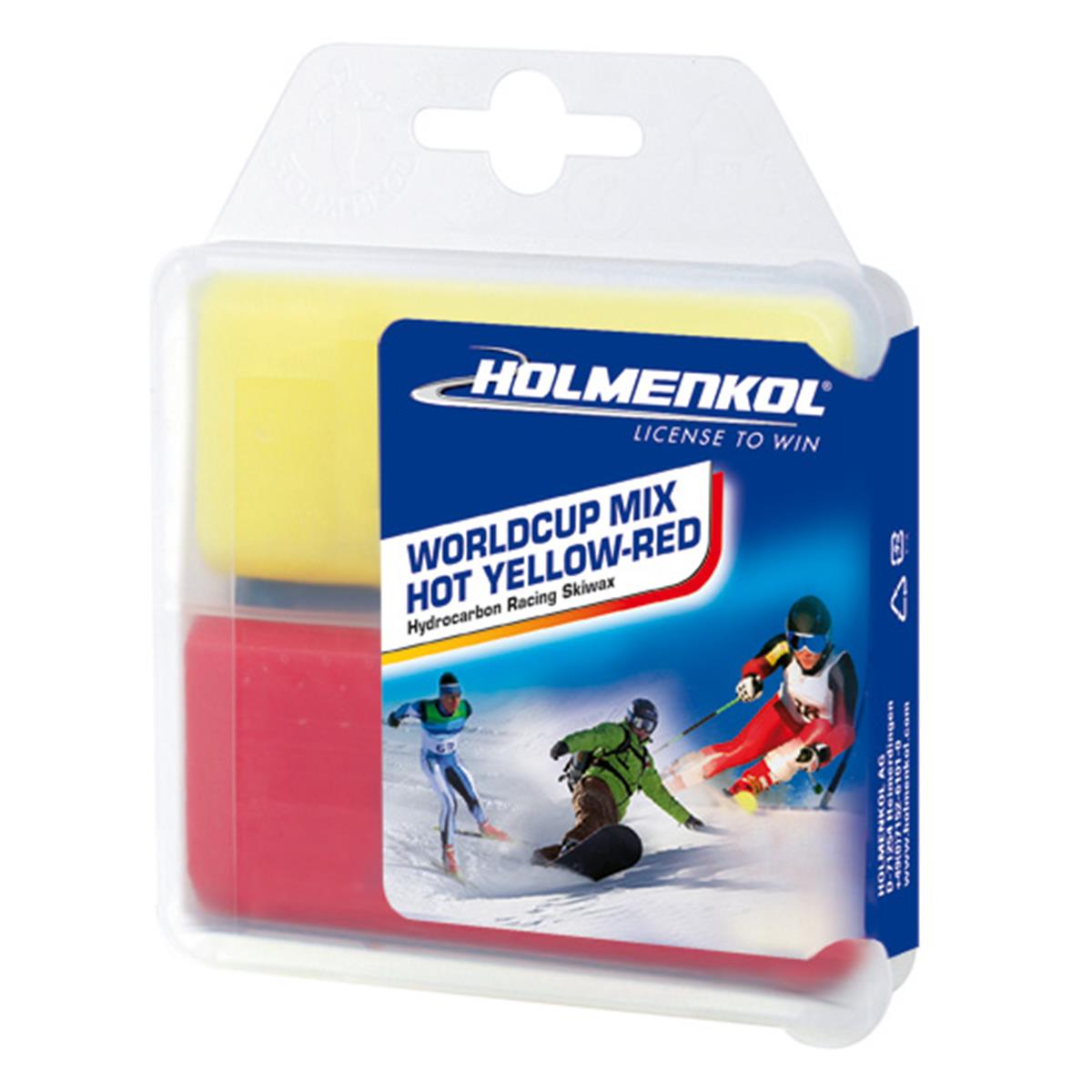 Holmenkol World Cup Mix Hot Yellow Red 2 x 35 g
