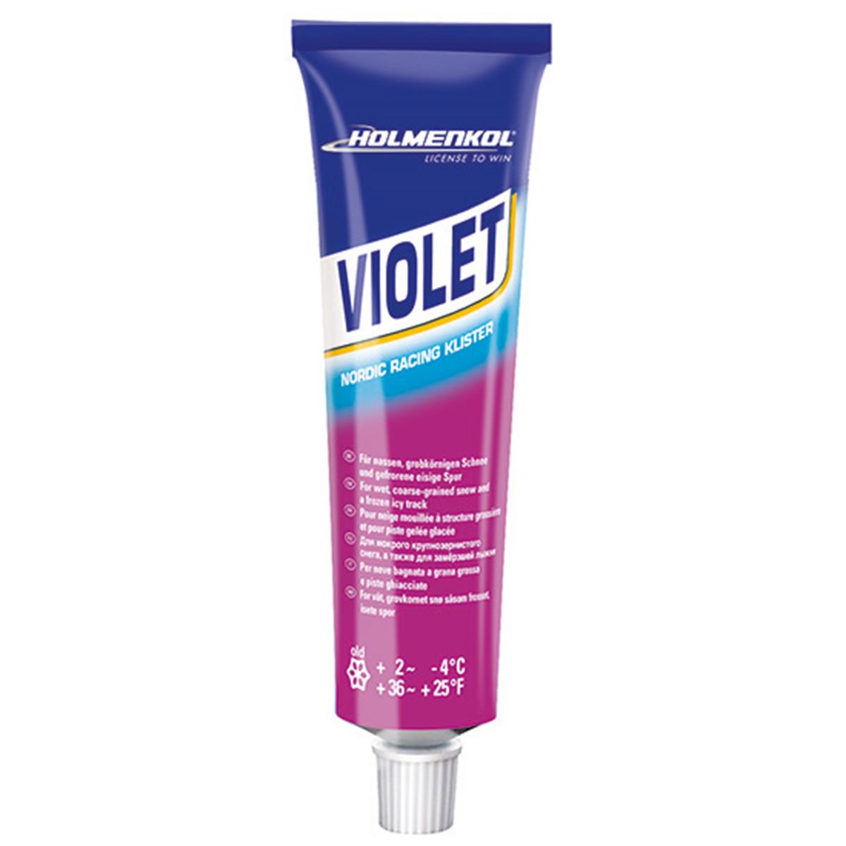 Holmenkol Klister VIOLET 2°C / -4°C