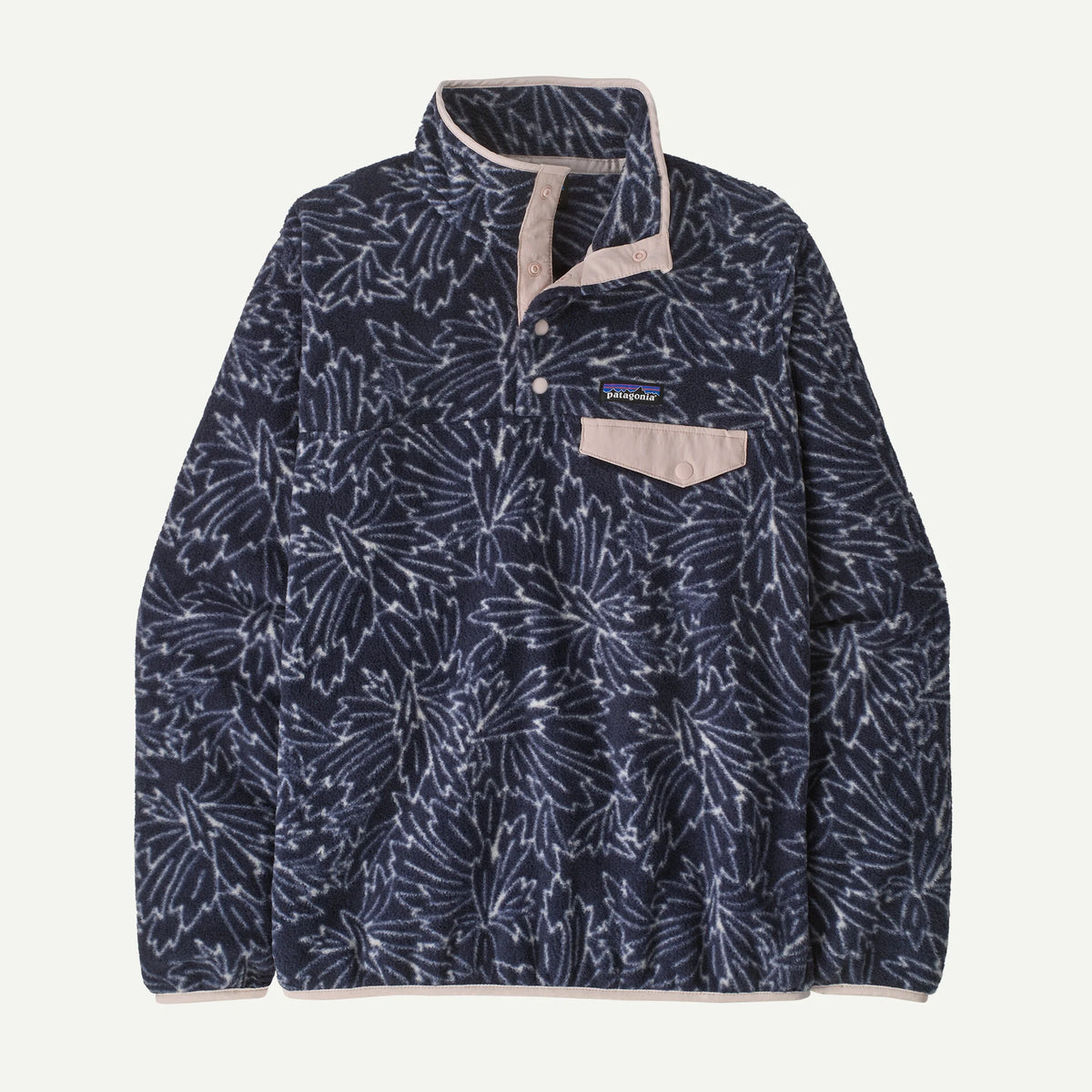 Patagonia Lightweight Synch Snap-T Damen saxifrage: sunken blue