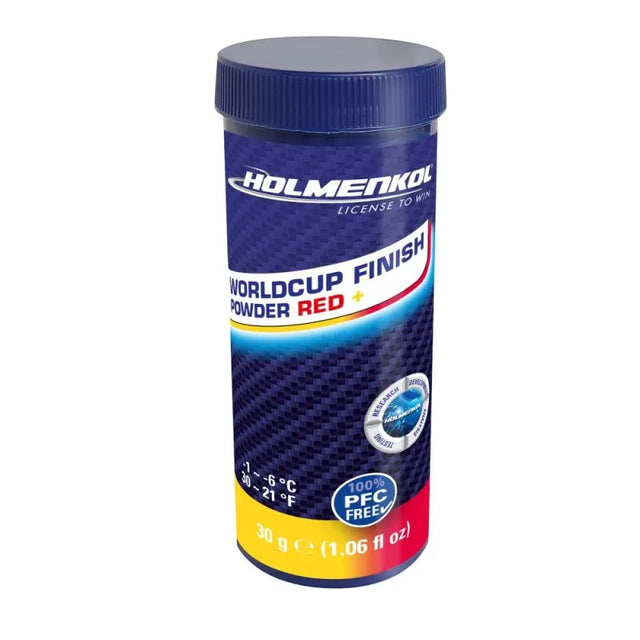 Holmenkol Worldcup Finish Powder Red+ 30g