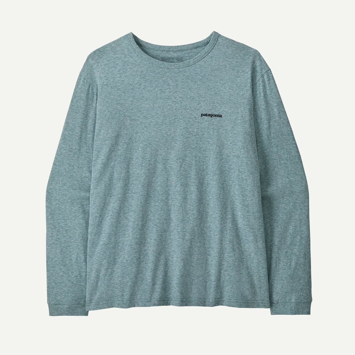 Patagonia L/S P-6 Logo Responsibili-Tee Damen blue sage