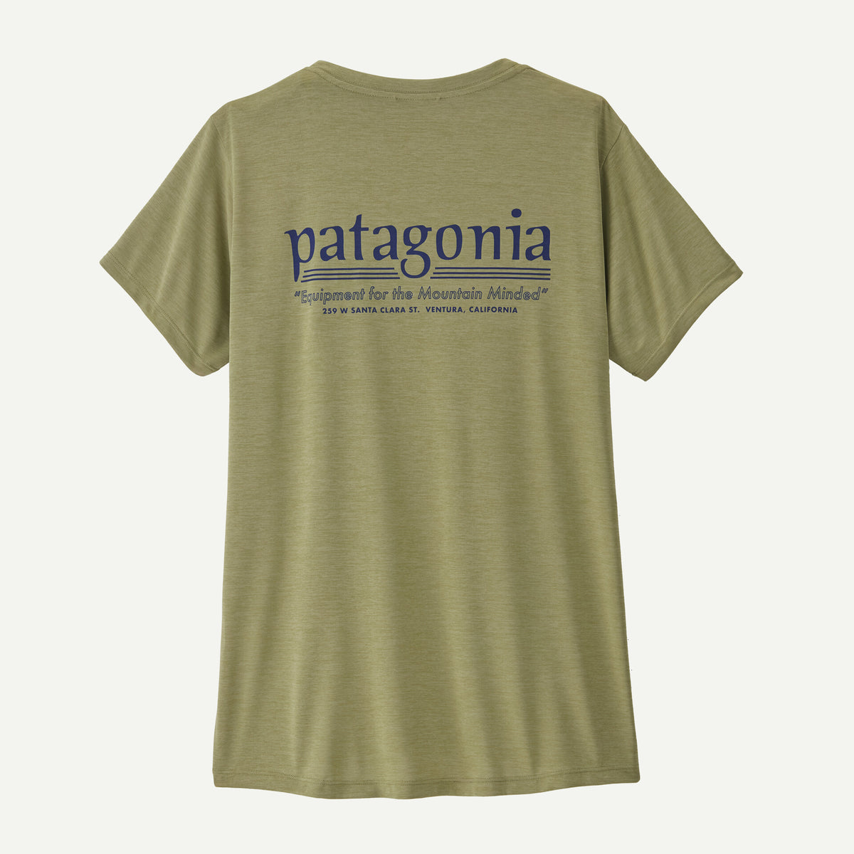 Patagonia Shirt Damen Cap Cool Daily- Hut Tripper gumtree green