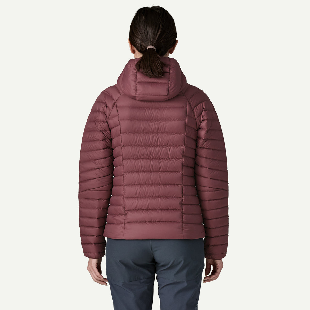 Patagonia Down Sweater Hoody Damen dark ruby