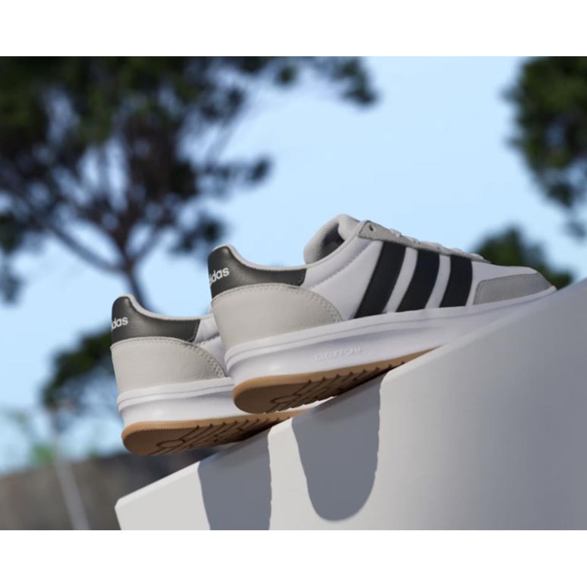 Adidas Run 70s 2.0 Junior cloud white core black grey one
