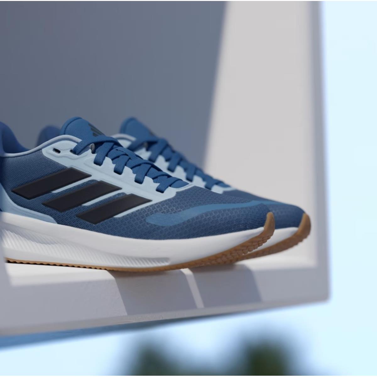 Adidas Runfalcon 5 Schuh Kids dusky ink / legend ink / glow blue