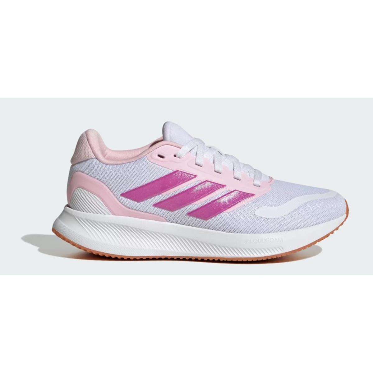 Adidas Runfalcon 5 Schuh Kids cloud white / clear pink / gum