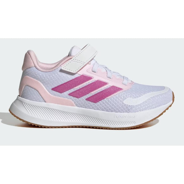 Adidas Runfalcon 5 Schuh Kids cloud white / clear pink / gum