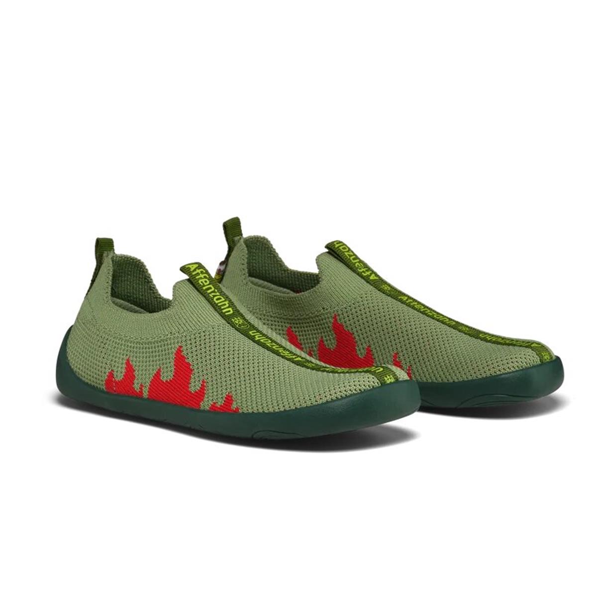 Affenzahn Hausschuh Knit Flinky - Drache