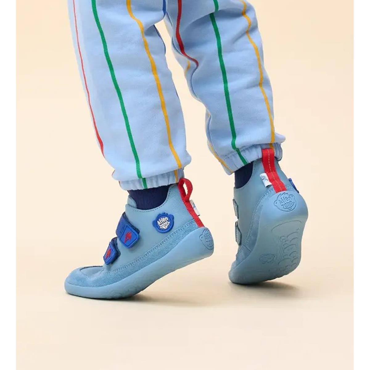 Affenzahn - Barfußschuh Leder - Hai
