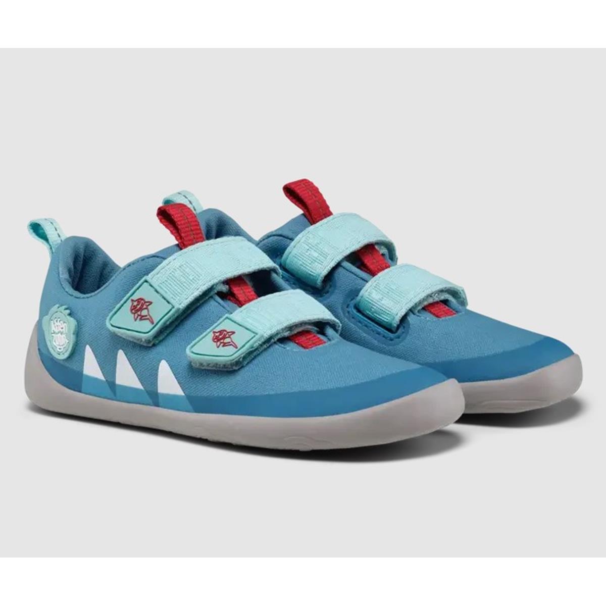 Affenzahn - Barfußschuh Baumwolle - Lucky Hai