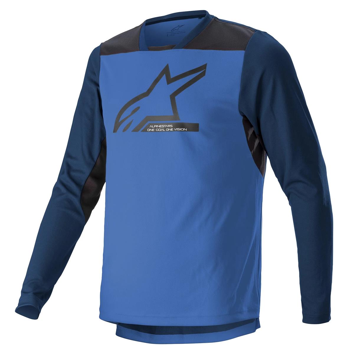 Alpinestars Drop 6 V2 Long Sleeve for Men mid blue black