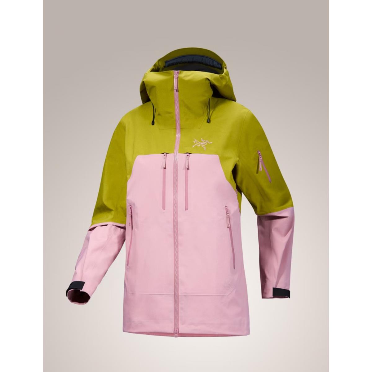 Arcteryx Rush Jacket olive moss bliss Damen Hardshelljacke
