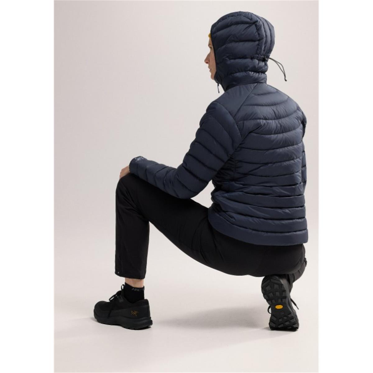 Arcteryx Cerium Hoody Damen black sapphire