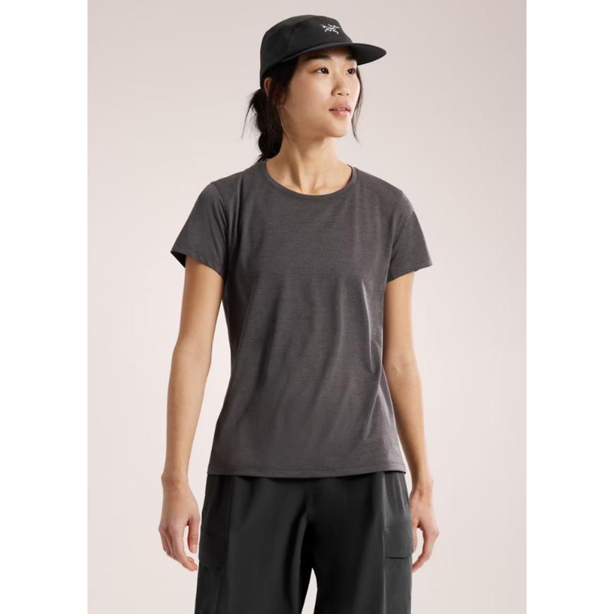Arc'teryx Taema Kurzarmshirt Women black heather