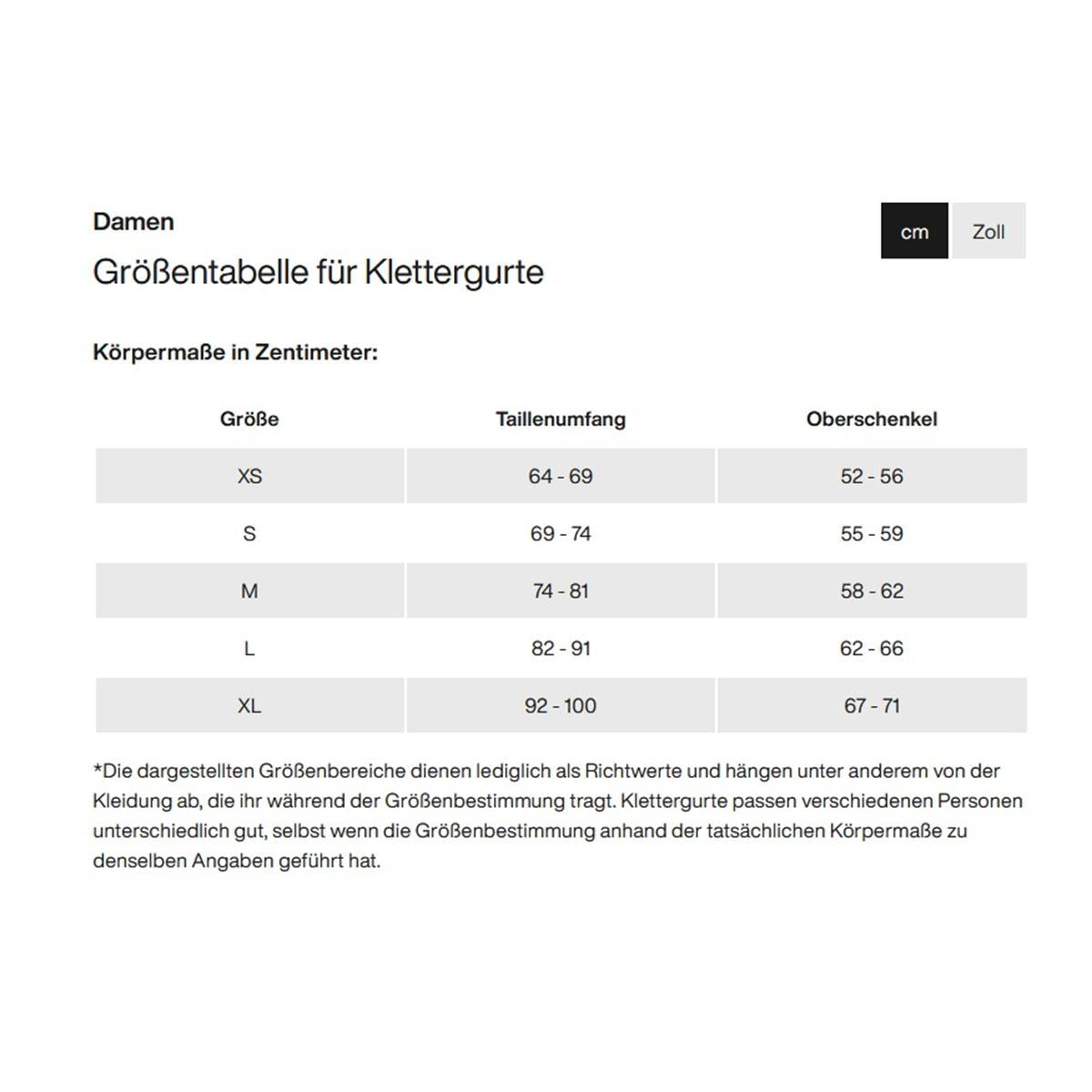 AR-385A Klettergurt Damen - yukon/amaranthus/edziza