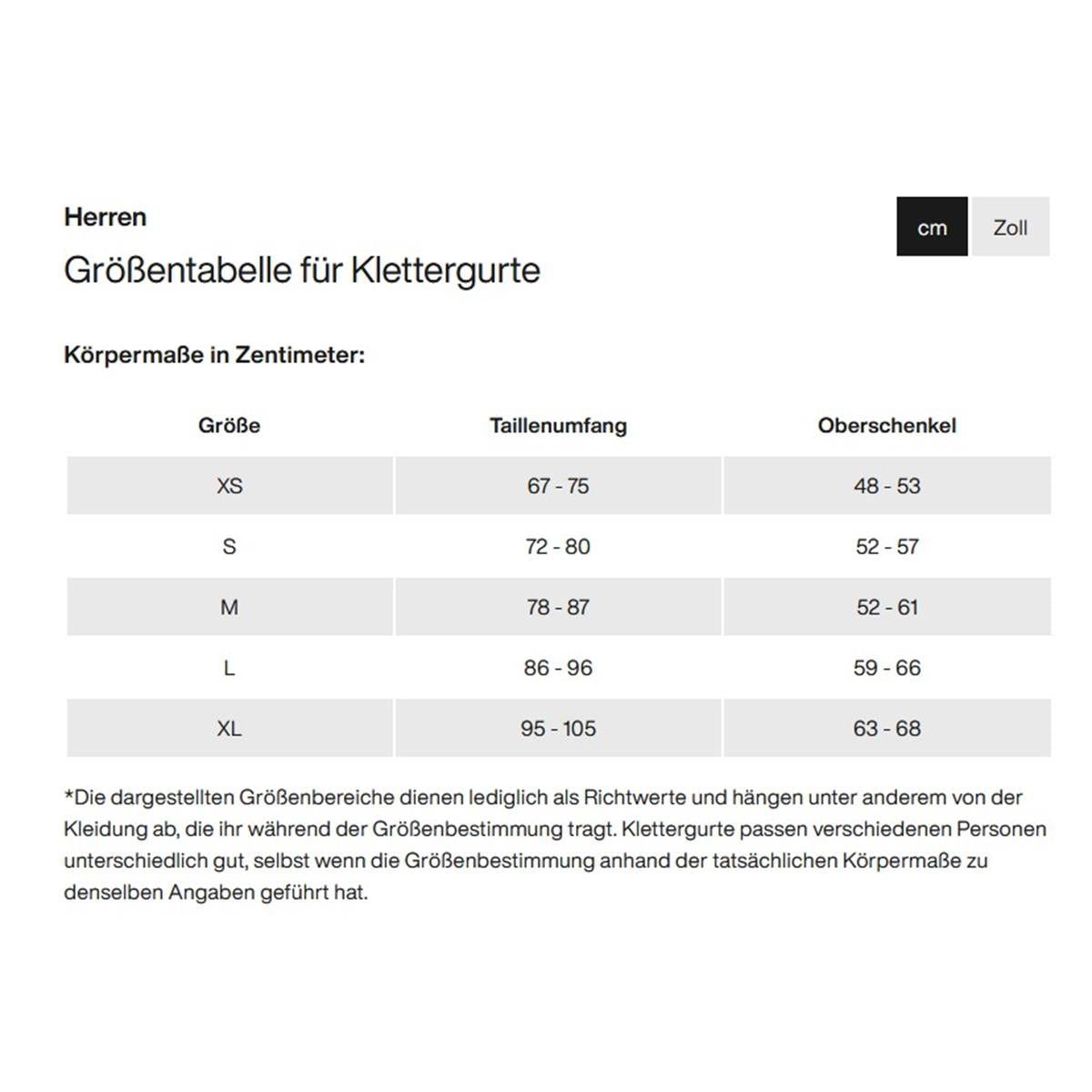 Arc'teryx AR-395A Klettergurt Herren - yukon/edziza
