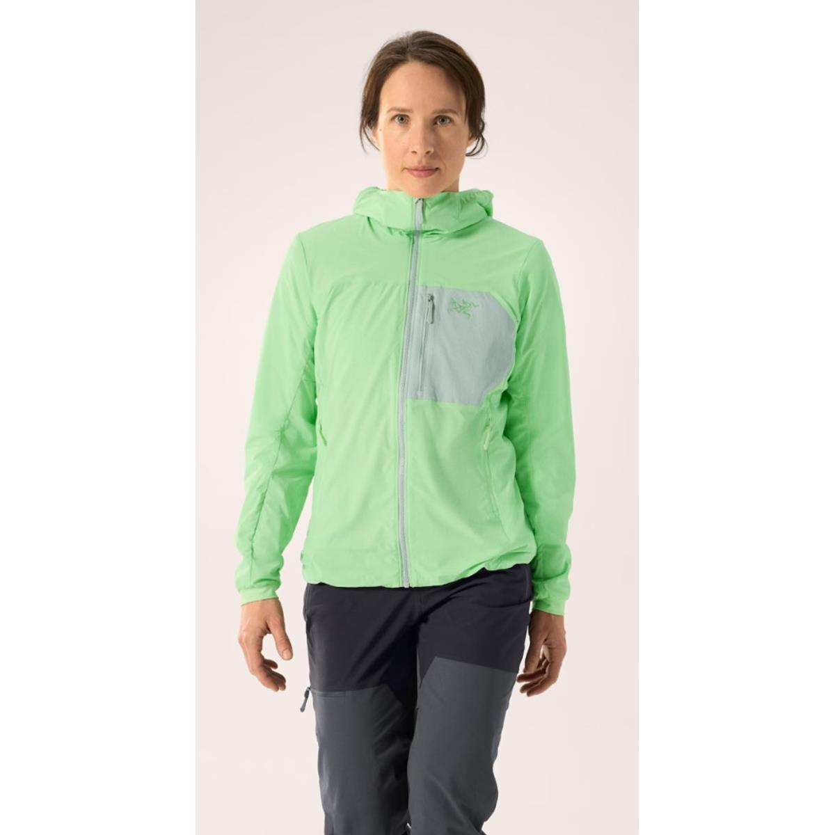 Arc'teryx - Proton SL Hoody Damen -Phosphorescent / Stone Green