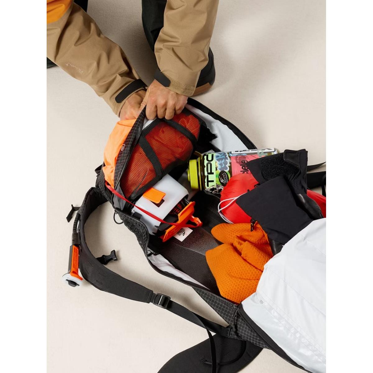 Arcteryx Micon LiTRIC 42 Lawinenrucksack black