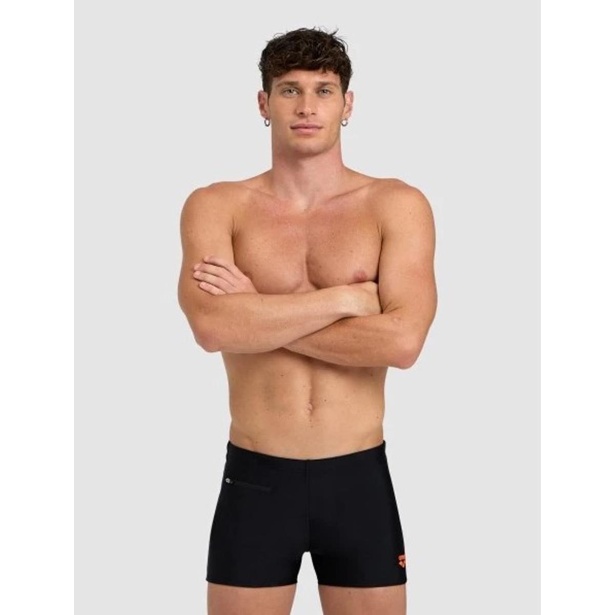 Arena Badeshorts Zip Herren black
