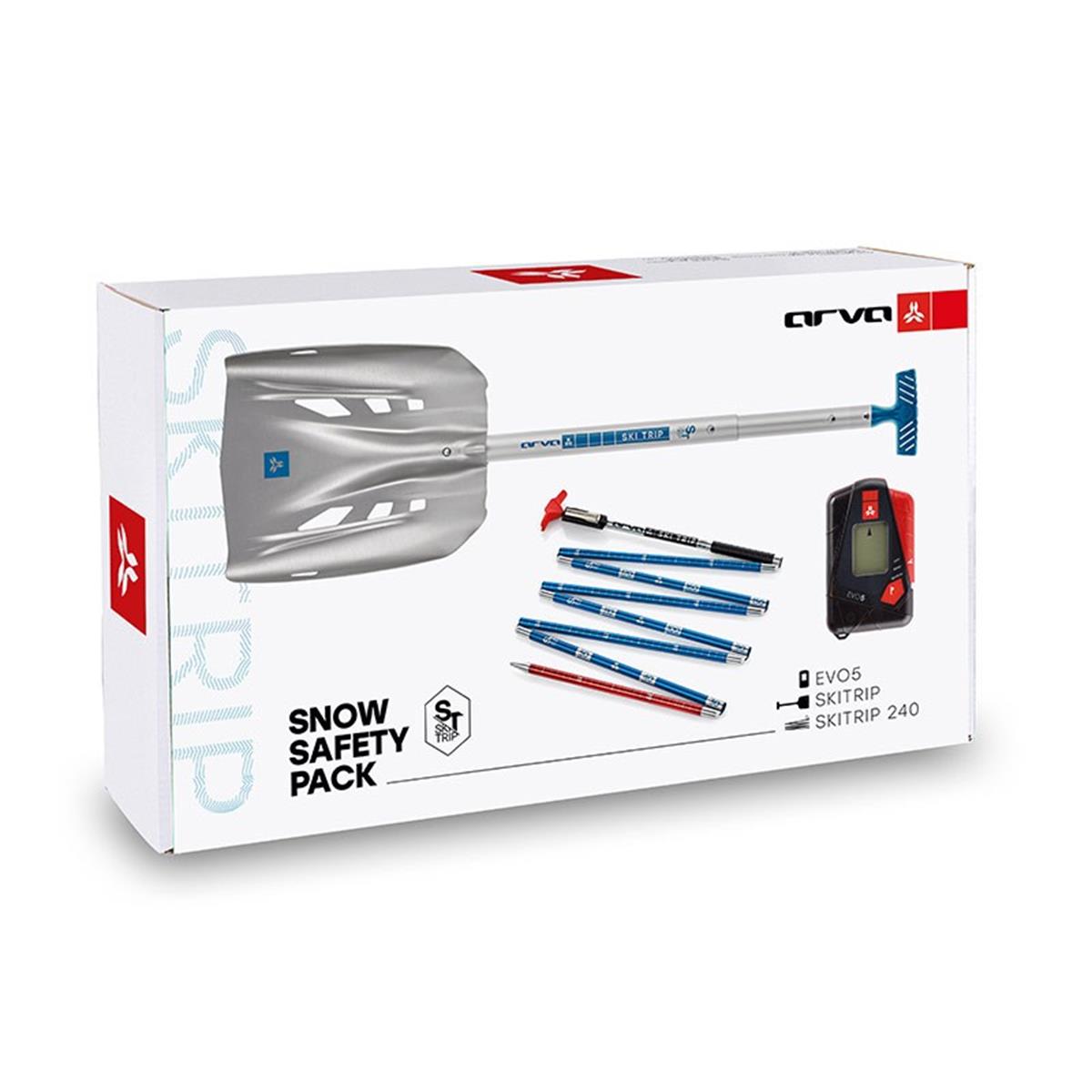 Arva Pack Safety Box Ski Trip Evo5, Probe Ski Trip , Shovel