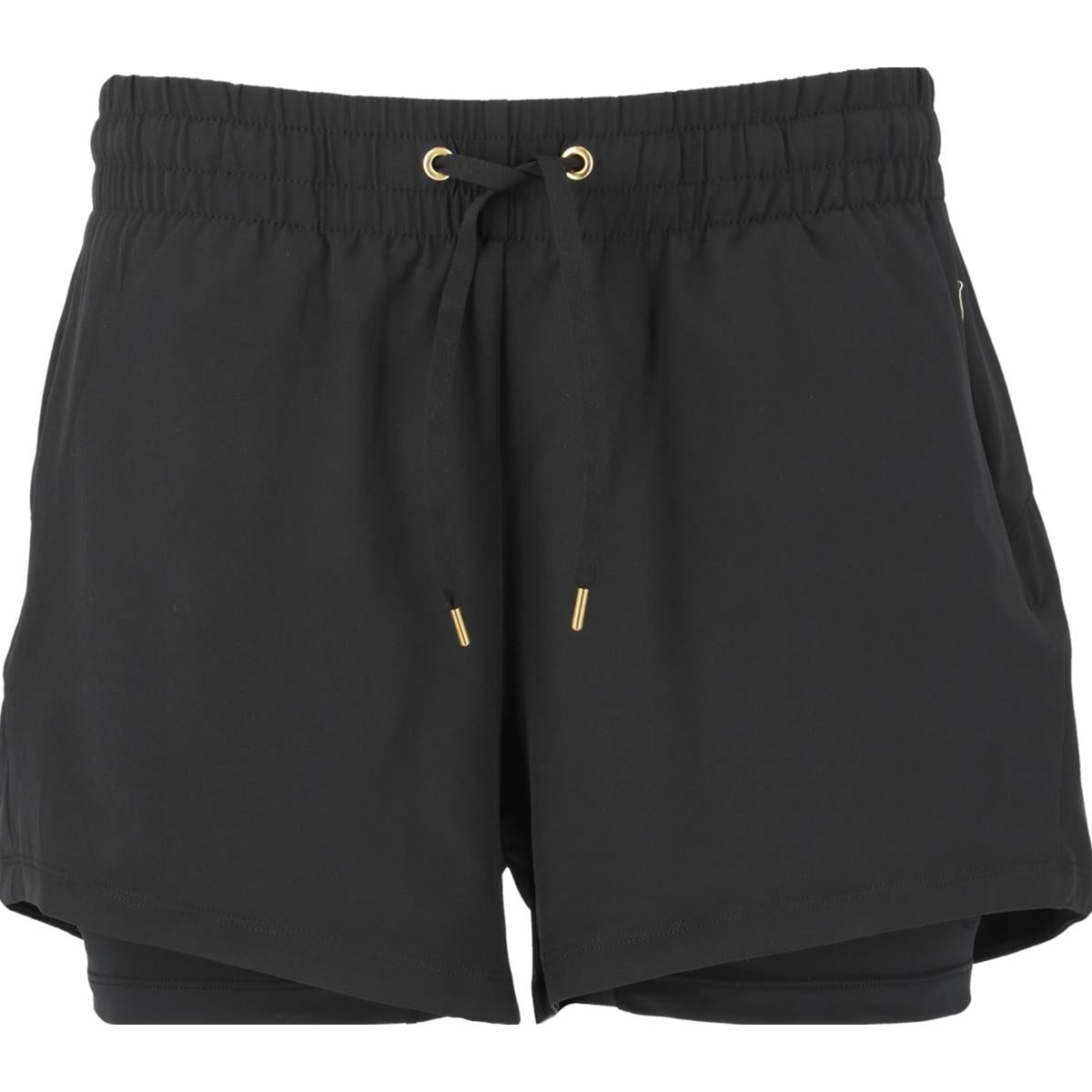 Athlecia - 2 in 1 Shorts - Timmie - black