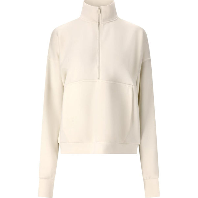 Athlecia Jillnana Women Half Zip Sweat-Shirt - Vaporous Gray