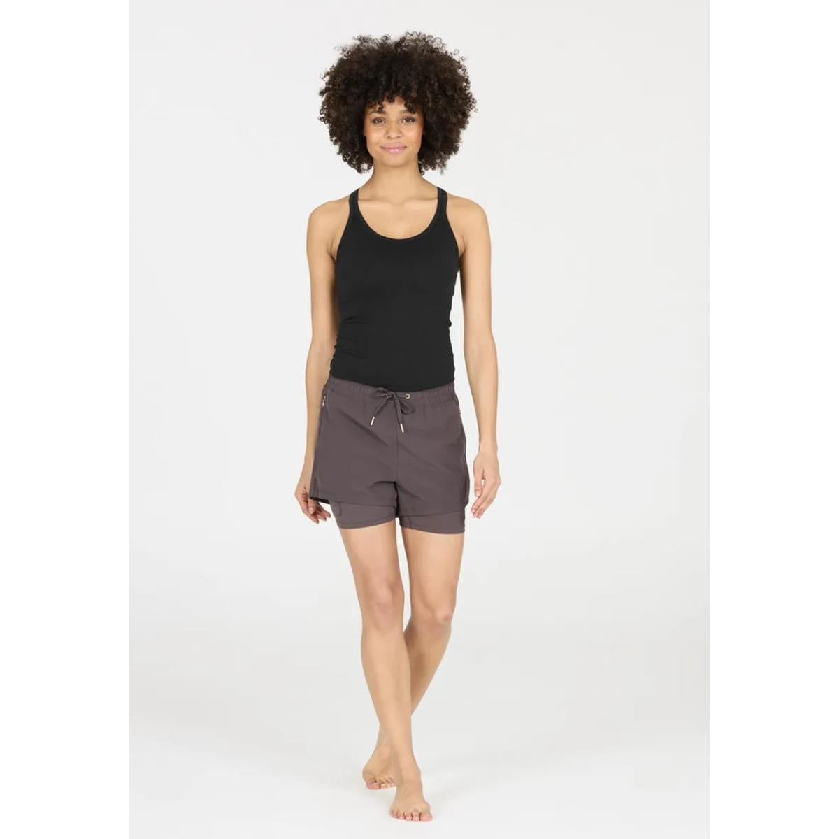 Athlecia Connie Women Padded Sports Bra Top - Black