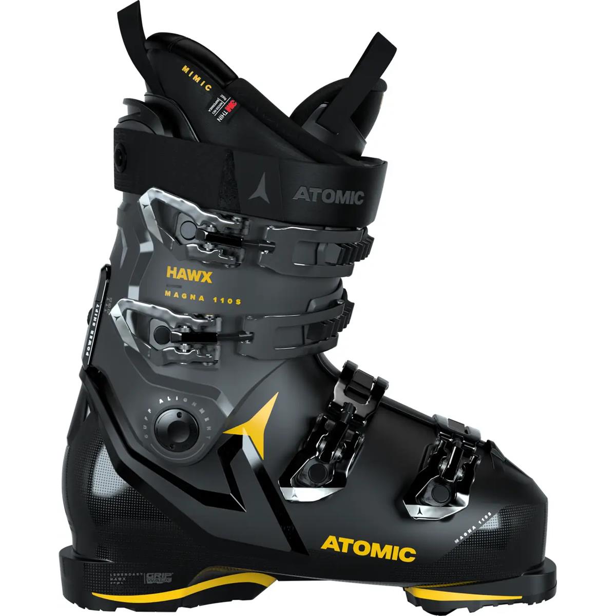 Atomic Hawx Magna 110 S GW black/anthracite/saffron 2022/23