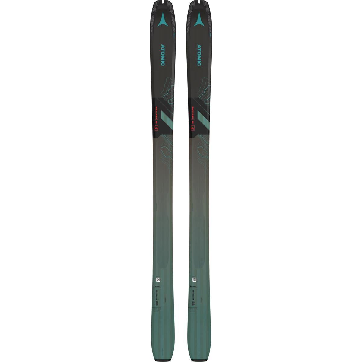 Atomic Backland 88 black blue white
