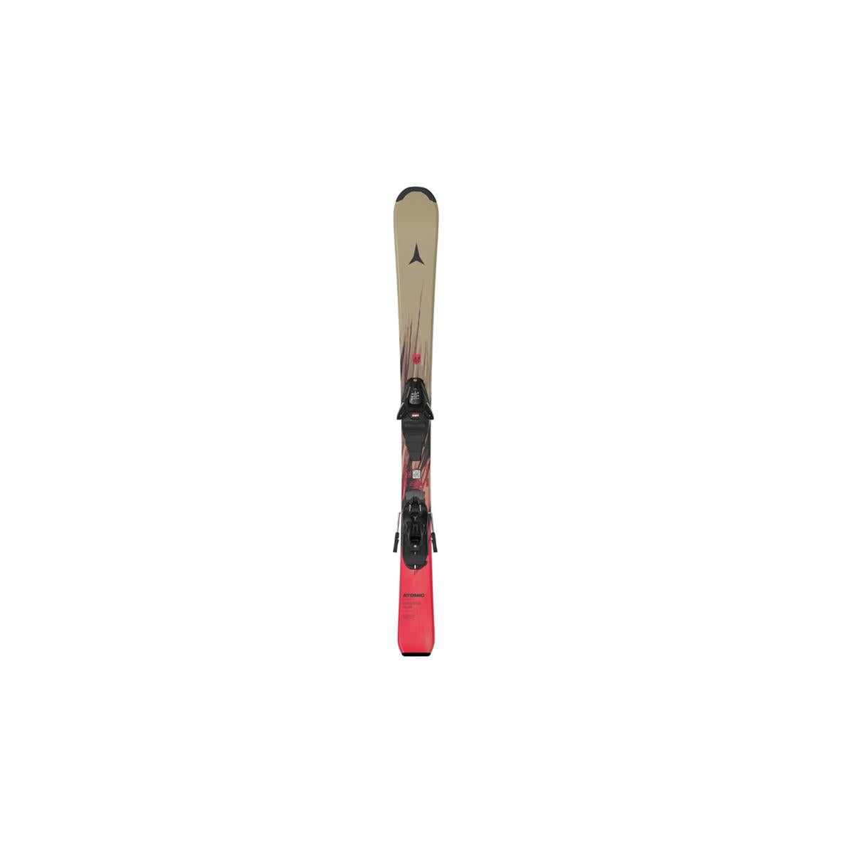 Atomic Maverick J 100-120 + C 5 GW All-Mountain-Ski sand/fire red