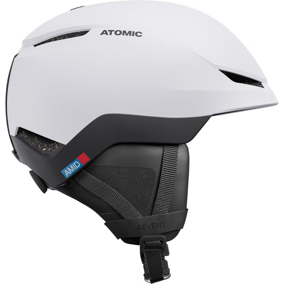 Atomic Skihelme Herren Revent AMID White/Black