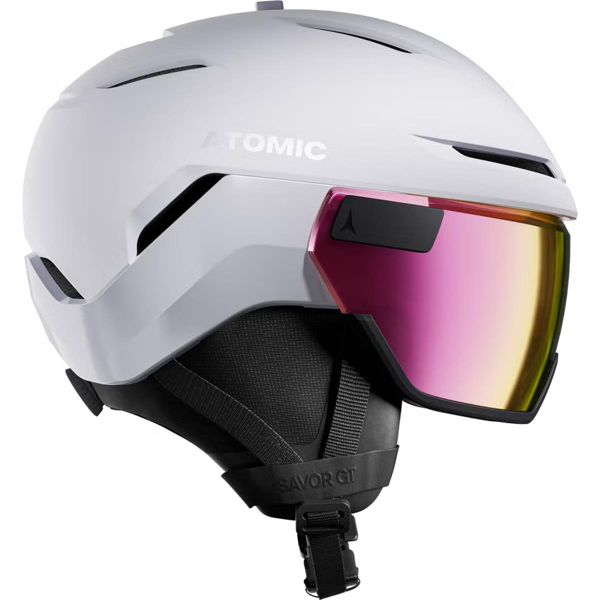 Atomic Skihelme Herren Savor GT Visor HD White Heather