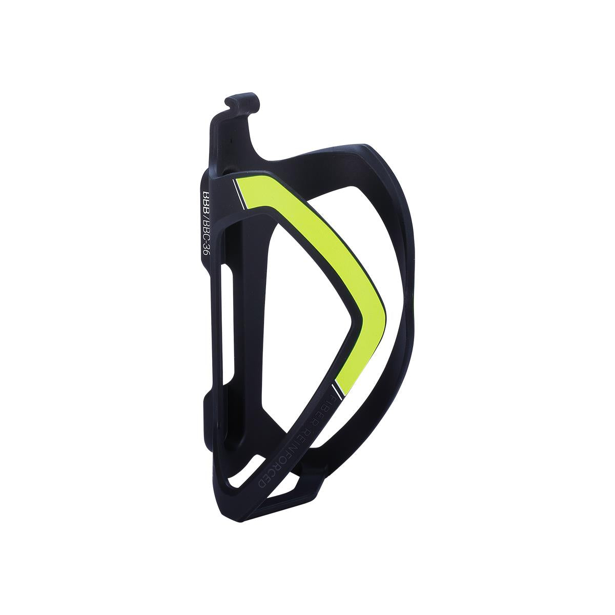 BBB Cycling FlexCage BBC-36 Flaschenhalter, matt schwarz/gelb