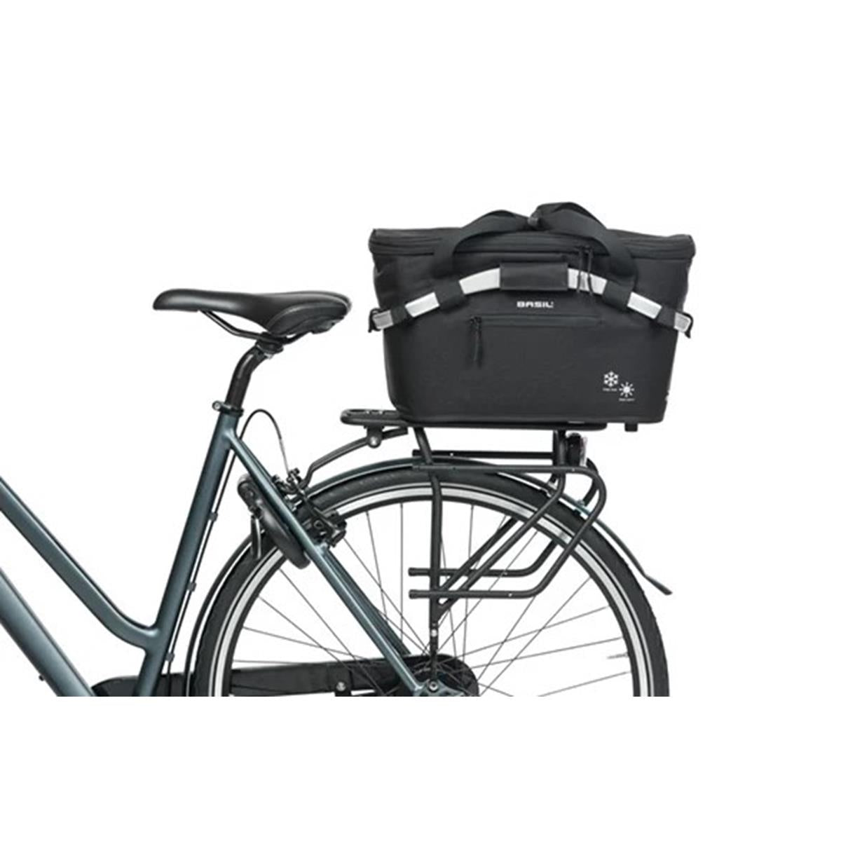 Basil Classic Carry All Iso Basket MIK - Fahrradkorb – hinten - schwarz