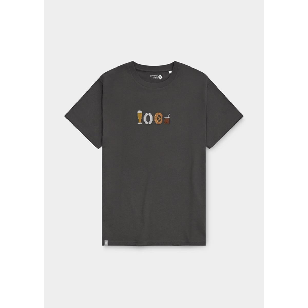 Bavarian Caps T-Shirt "Weißwurschtfrühstück" Anthrazit