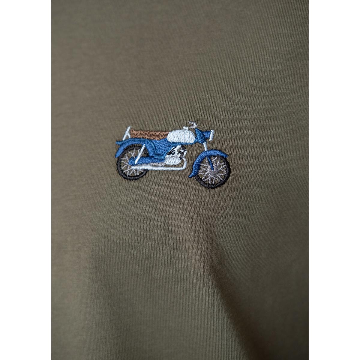 Bavarian Caps T-Shirt "Zündapp" Dunkelgrün