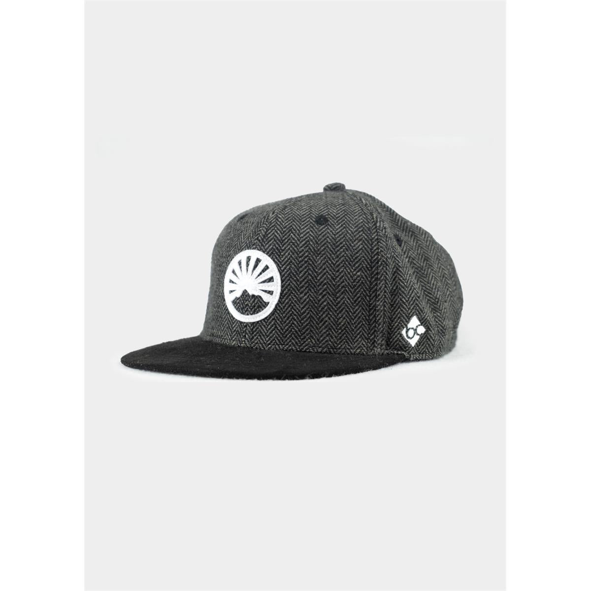 Bavarian Caps Cap "Gipfelstürmer Tweed" - dunkelgrau (Snapback)