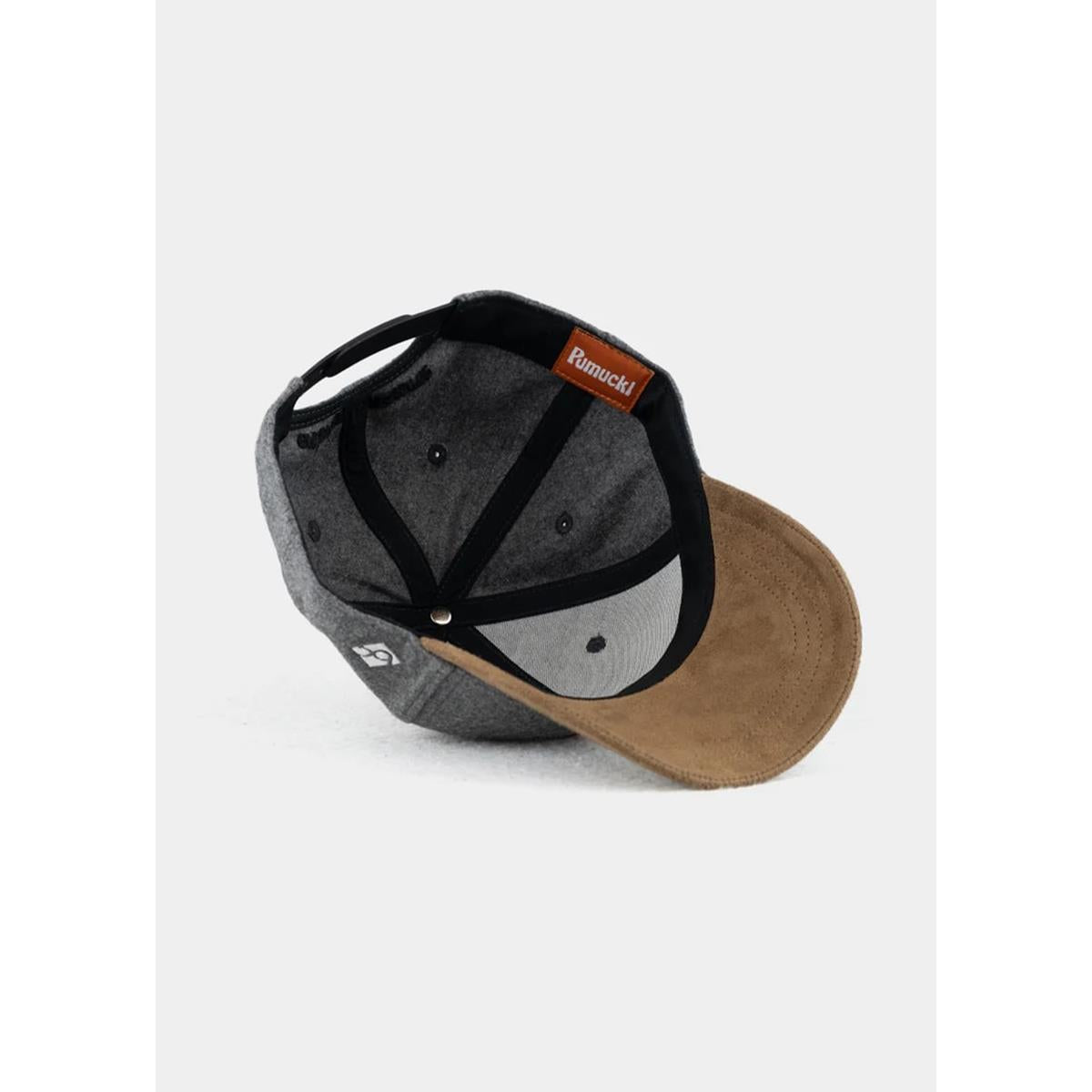 Bavarian Caps Cap "Grantig by nature" - dunkelgrau (Curved), v2