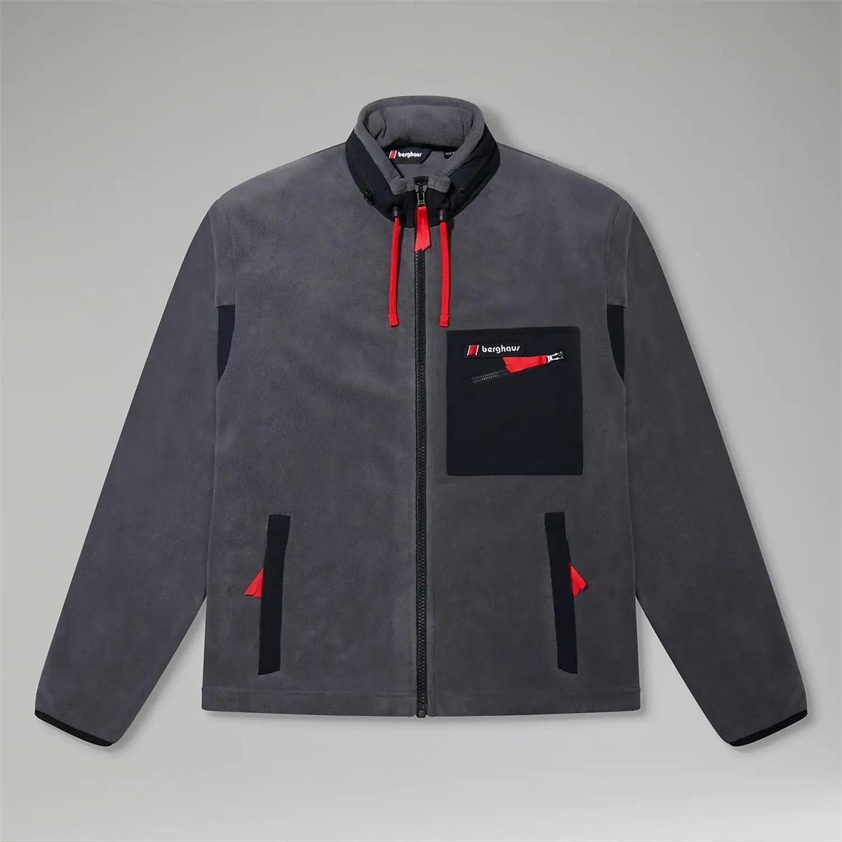 Berghaus Unisex Ascent 91 Fleece Jacket grey black